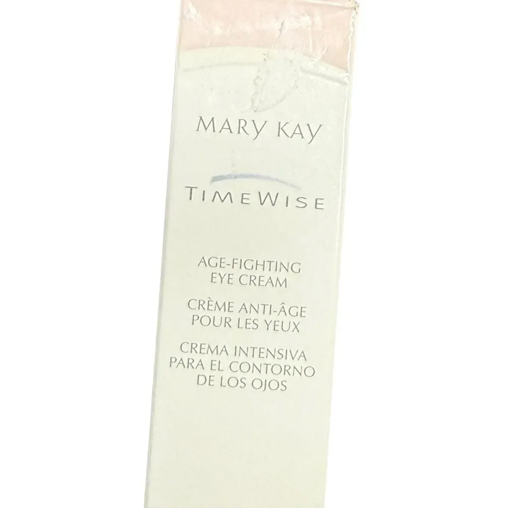 Mary Kay Timewise Age Fighting Eye‎ Cream .65oz Discontinued Pink Cap Full New